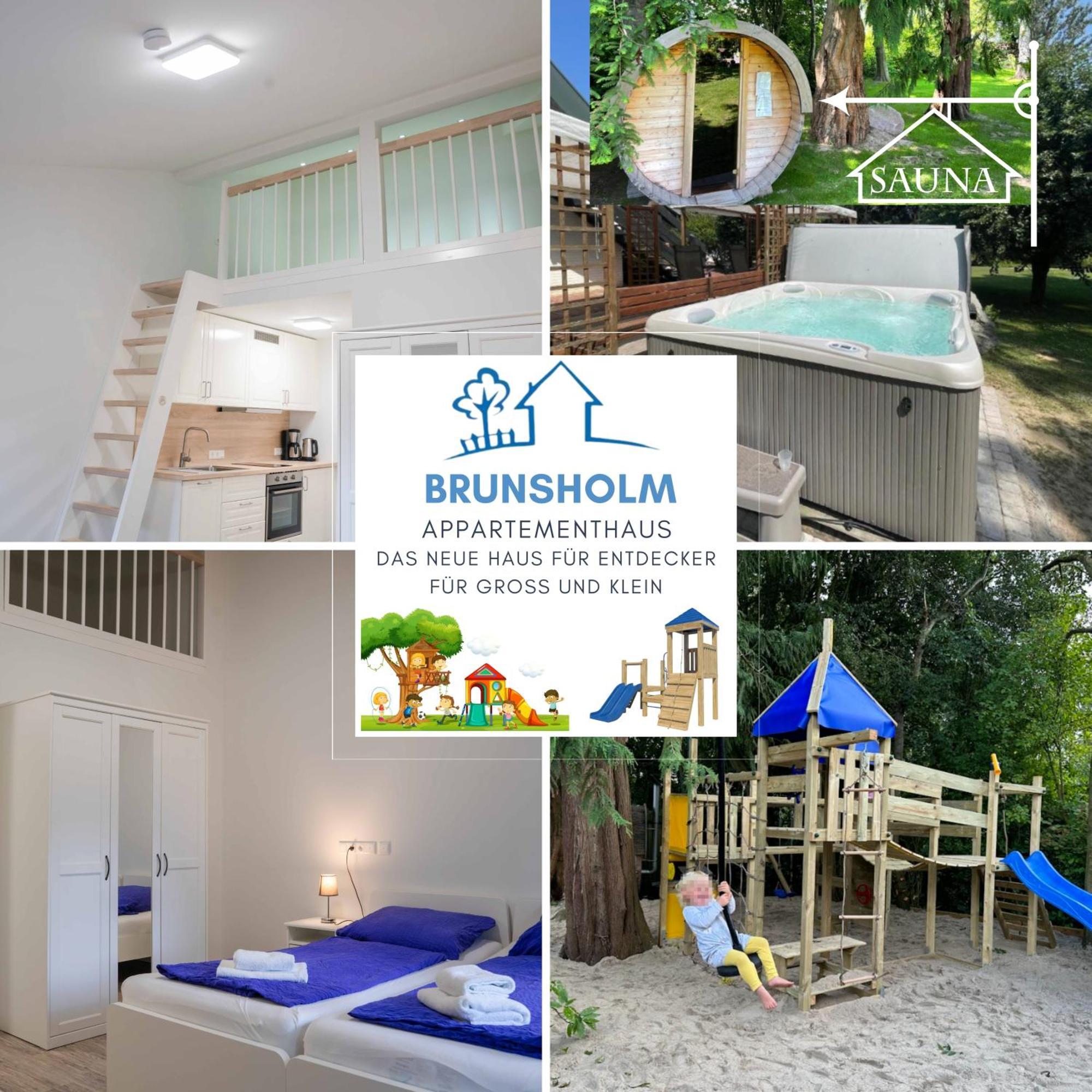 Appartementhaus Brunsholm Esgrus エクステリア 写真
